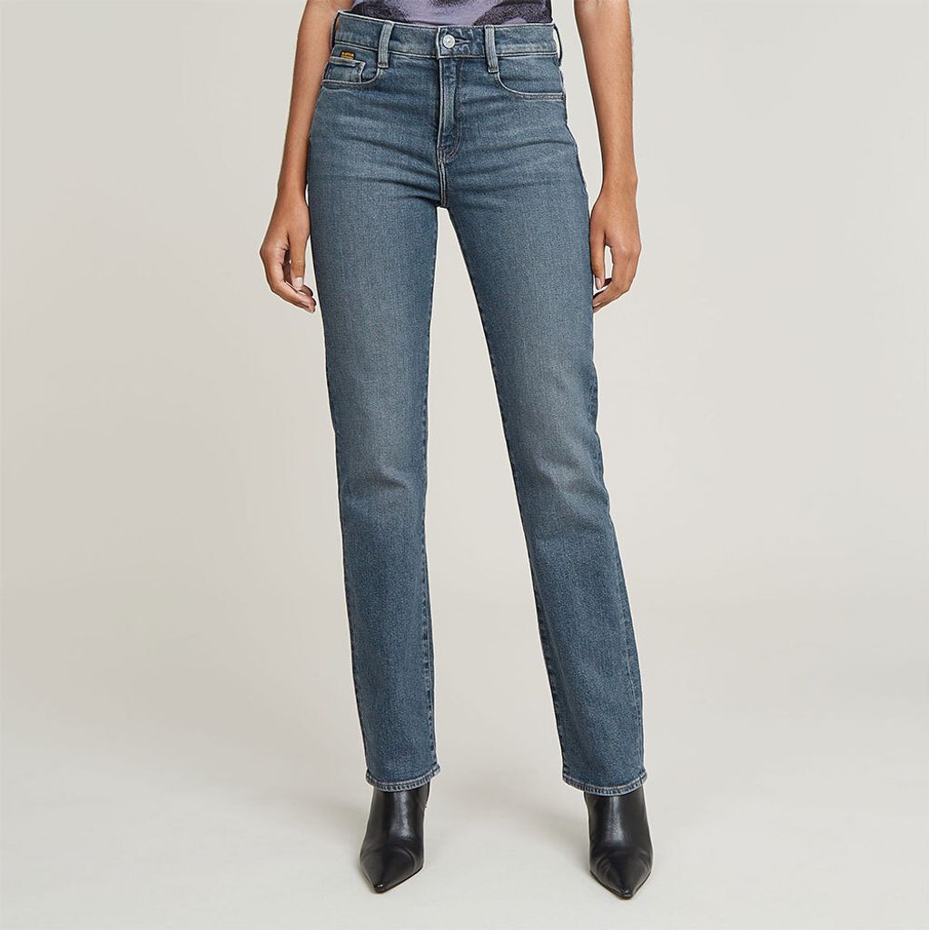 G-star Strace Straight Jeans Blau 26 / 32 Frau Blau 26