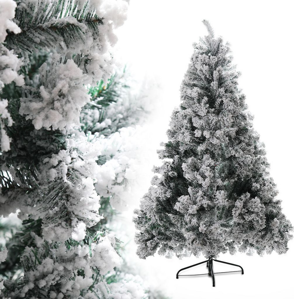 Yakimz künstlicher Weihnachtsbaum mit Schnee Tannenbaum mit Produktbild 