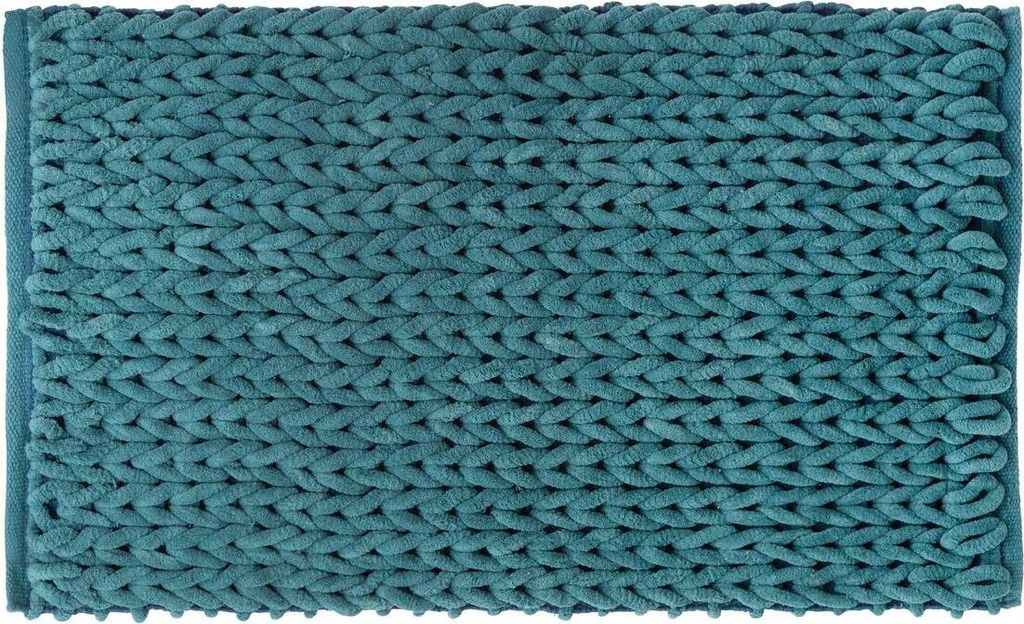 Badematte 50x75cm "colorama" petrolblau - 5 five simply smart