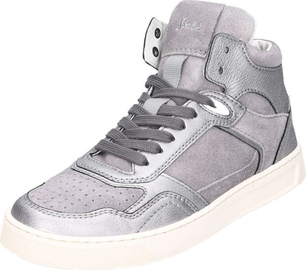 Sioux Damen Schnürschuh 18192-38, 18192-39, 18192-40, 18192-41 SIO-69723 argento/fumo 38