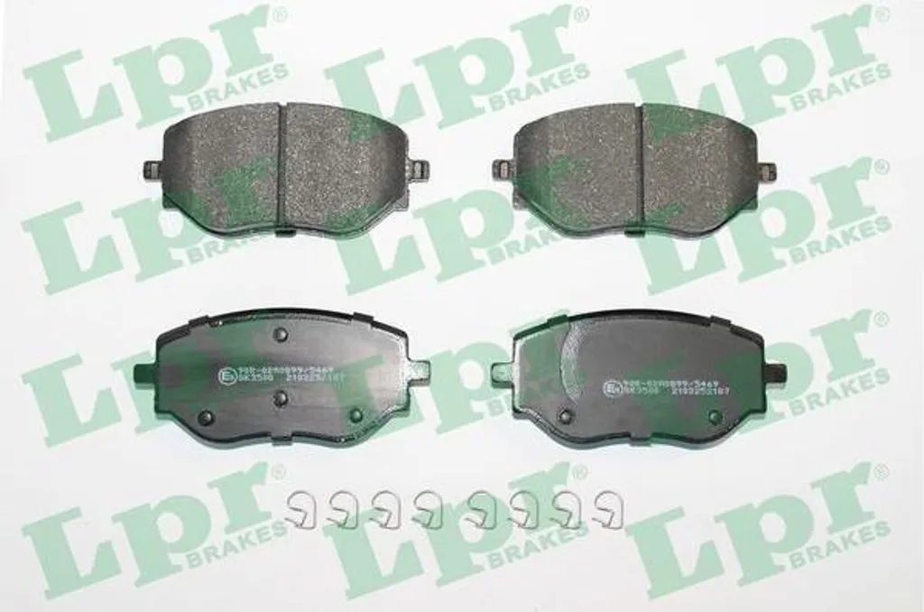 Plaquettes de frein sans bruit pour Clio - Remplace OE 410608885R