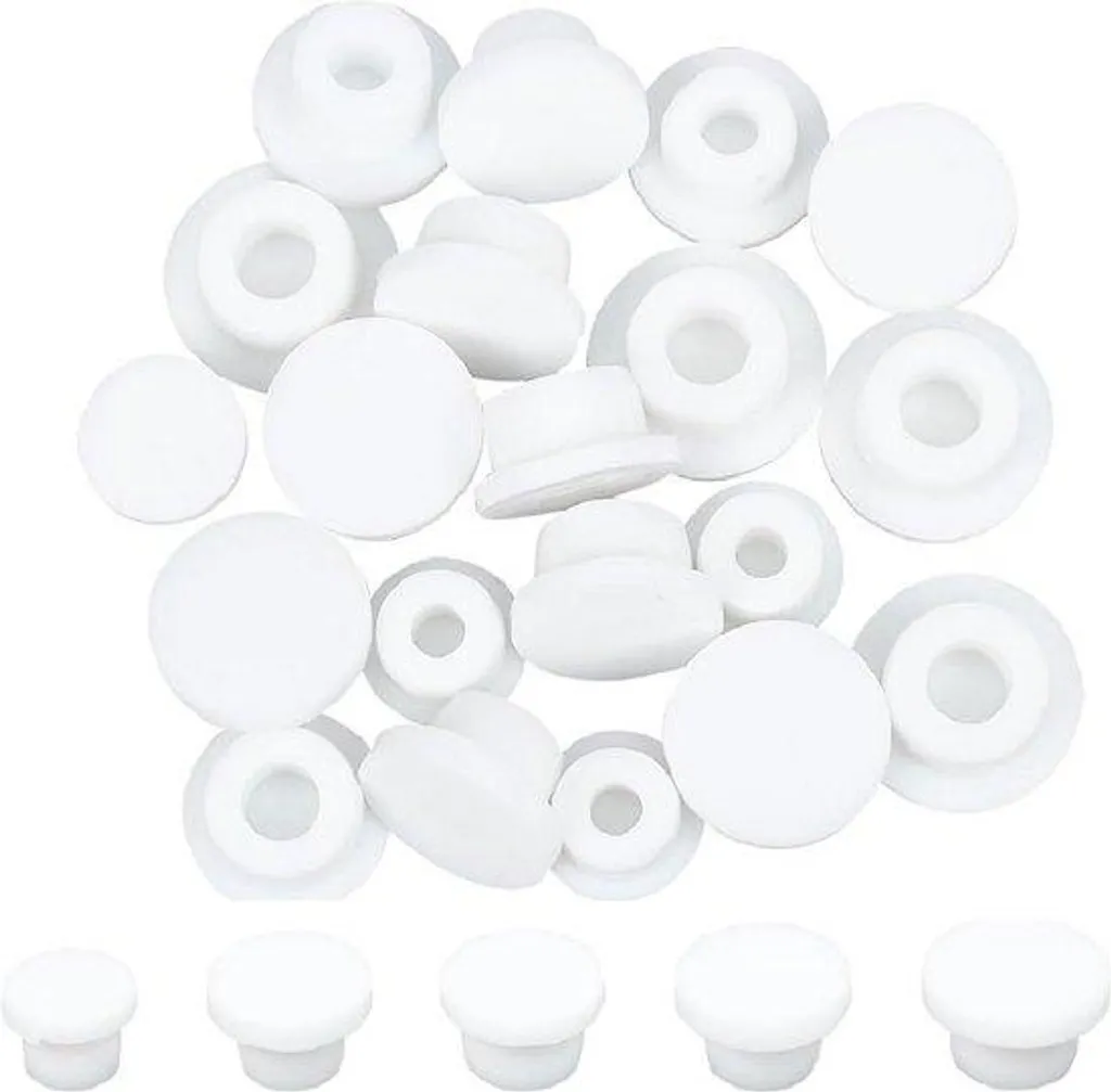 Finies les fuites avec ces bouchons en silicone blanc, lot de 20