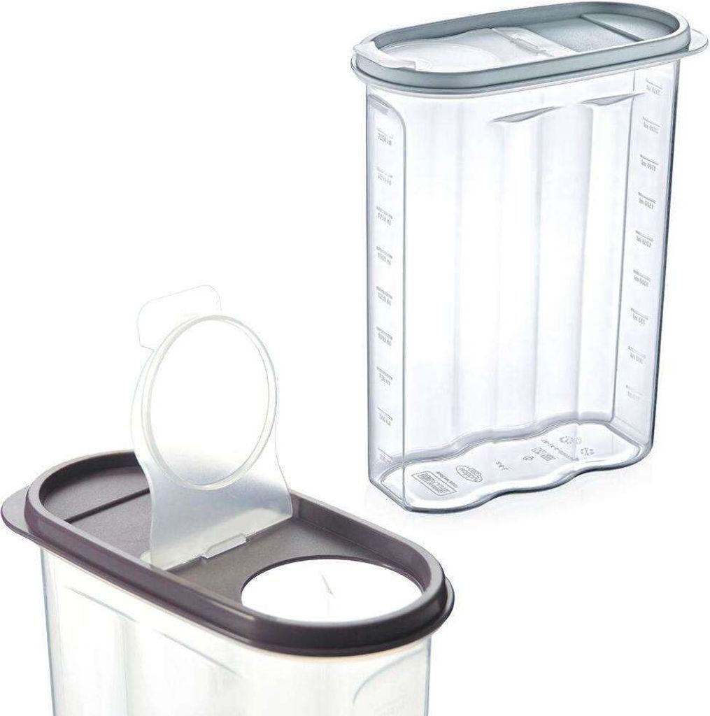 Récipient doseur pour produits secs - rangement facile Image du produit 