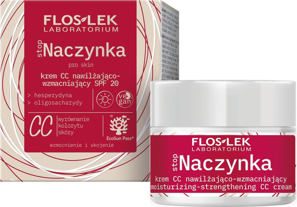 Stop Capillaries Feuchtigkeitsspendende und stärkende CC-Creme LSF 20 für den Tag 50 ml