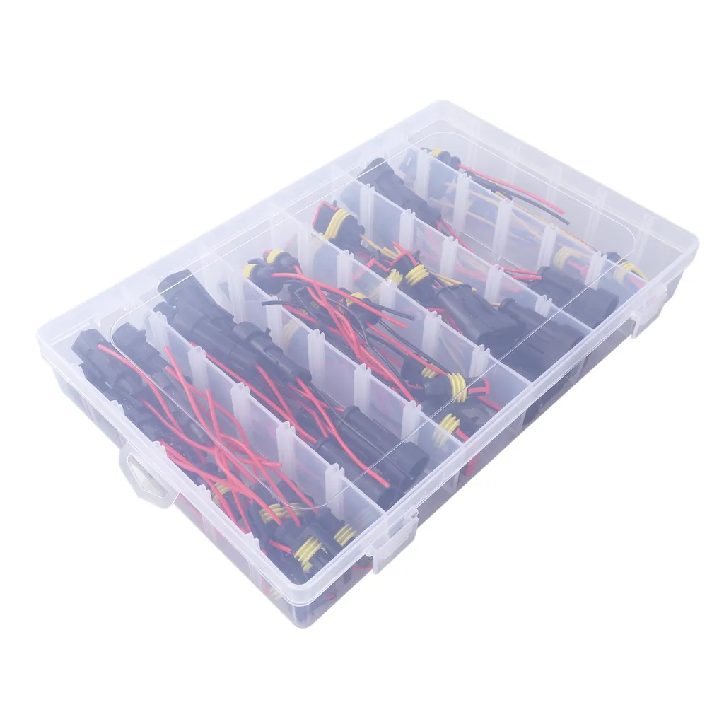 Connecteurs électriques automobiles étanches IP68 avec joints silicone