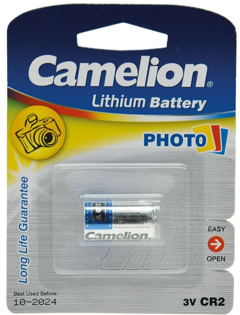 Camelion Lithium Foto Batterie CR2, 3 Volt, 850 mAh