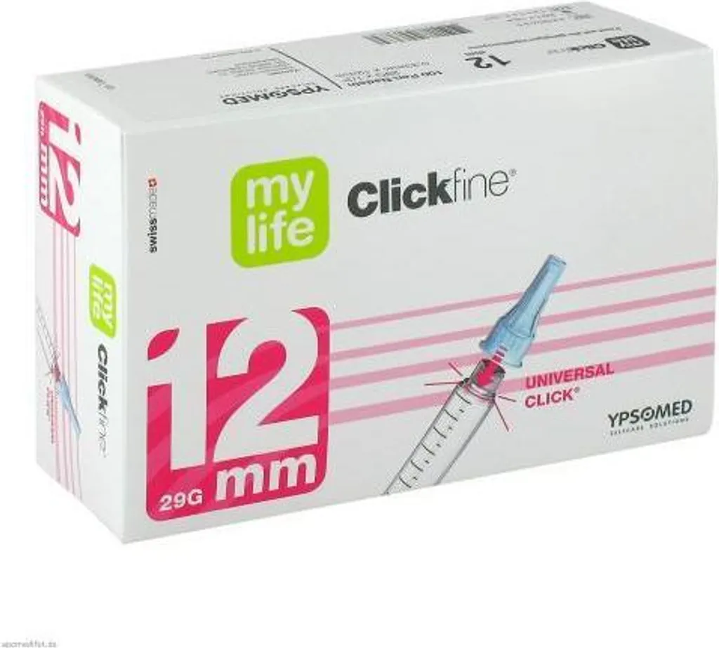 Aghi 12mm 29G Mylife Clickfine 100pz | Compatibilità Universale