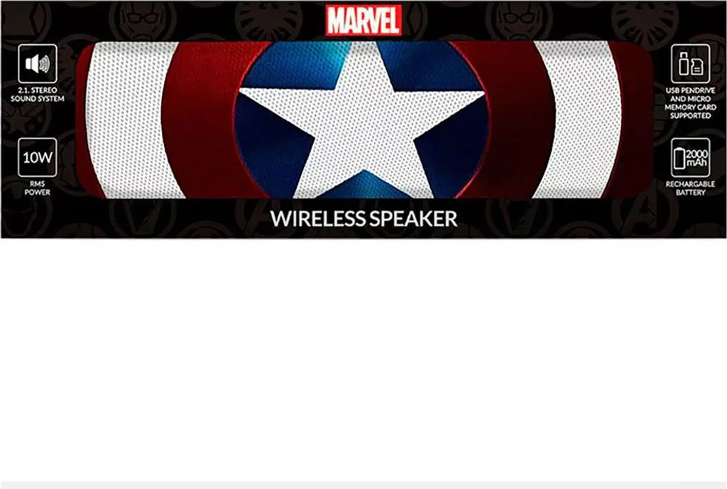 Haut-parleur sans fil Captain America Enceinte Bluetooth pour Enfant - 6