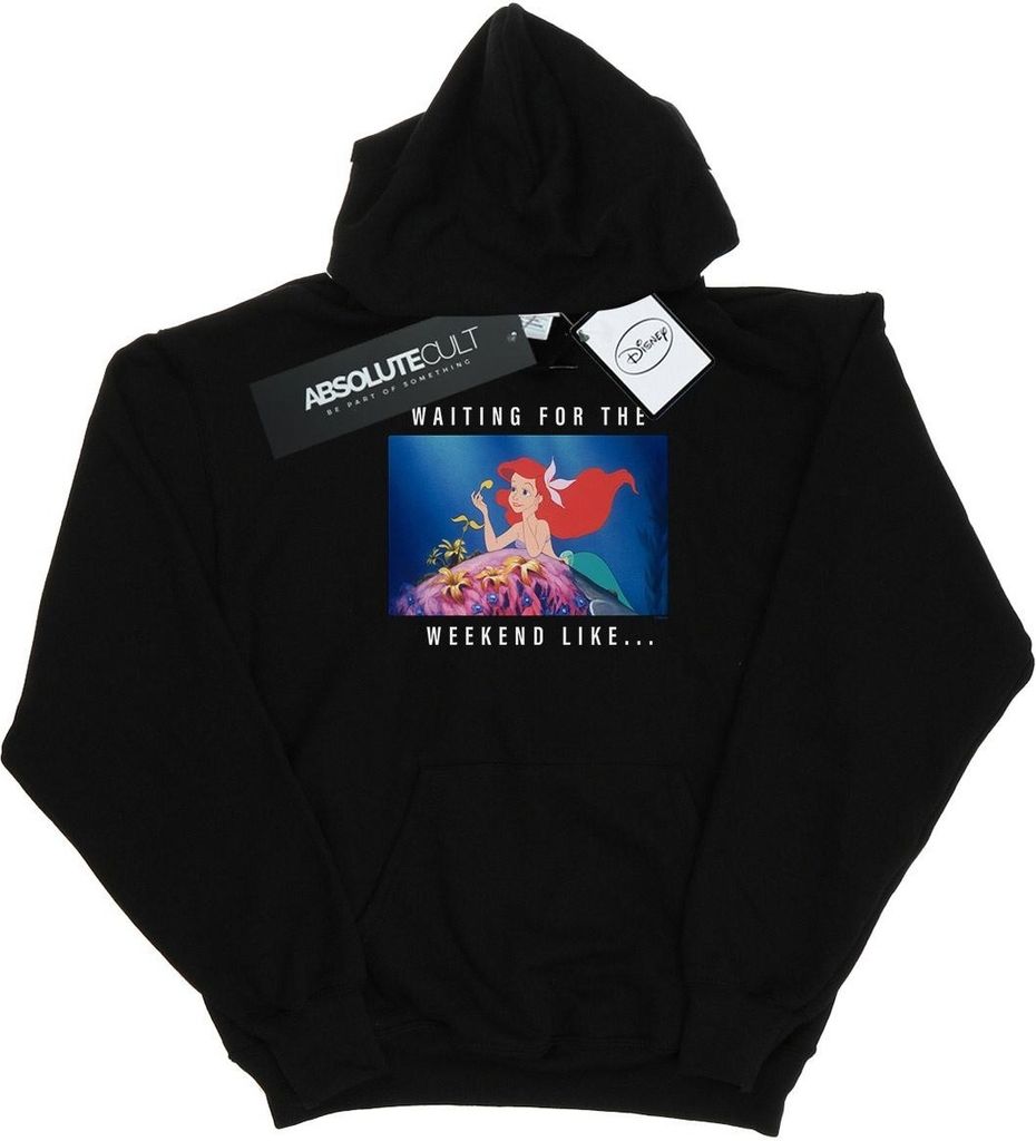 Disney Princess - "Waiting For The Weekend" Kapuzenpullover für Herren BI16732 (M) (Schwarz)