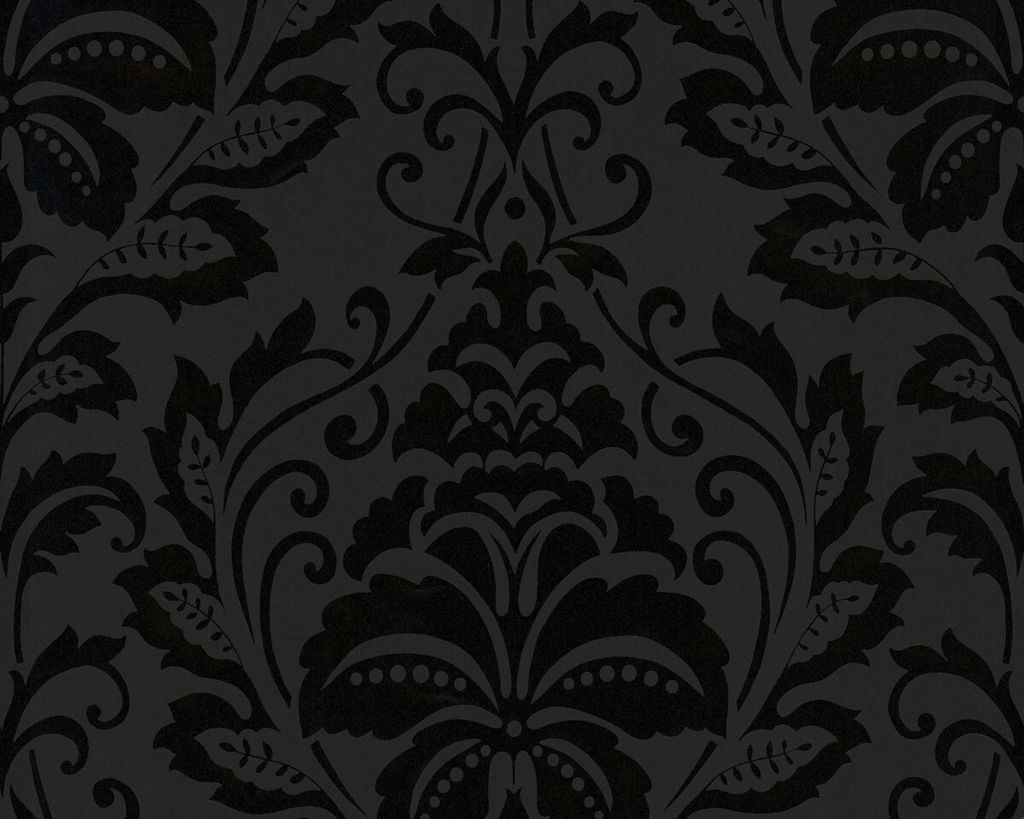 A.S. Création Vliestapete Black & White, schwarz, 10,05 m x 0,53 m, 255426, 2554-26