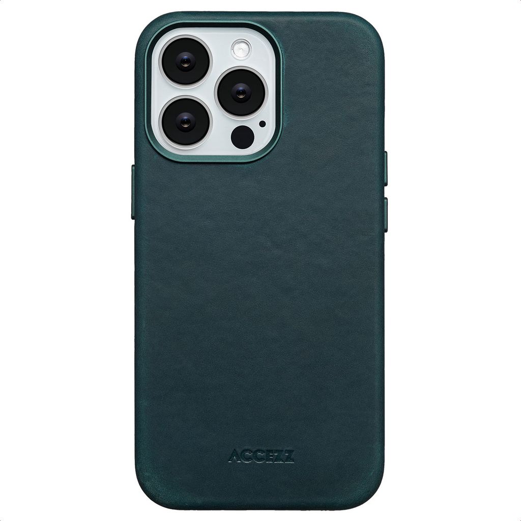 Accezz Cover posteriore in pelle vintage Magsafe per iPhone Immagine del prodotto 