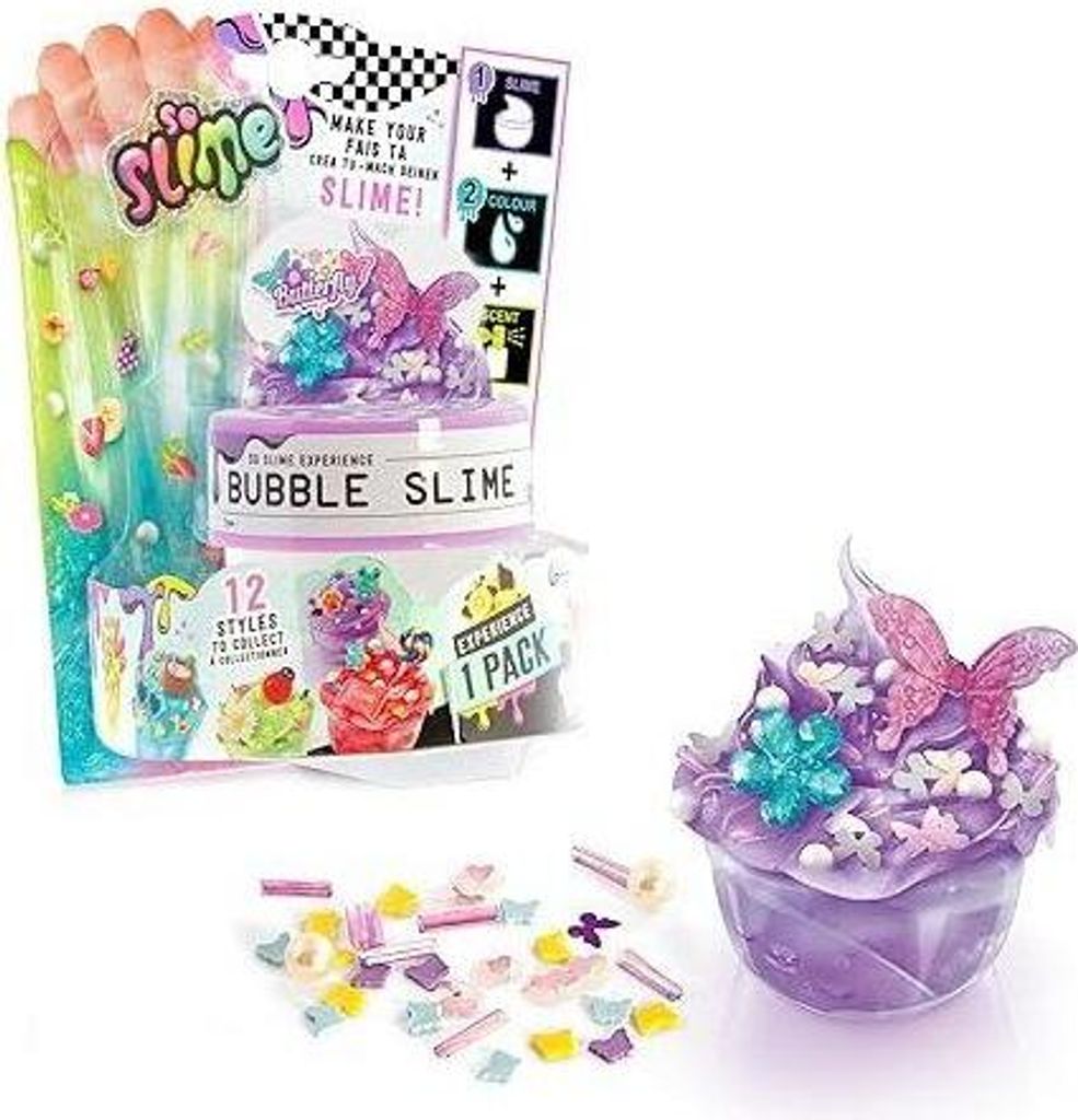 Schleim Spielzeug Set, Canal Toys So Slime Slime Experience 1 Pack, 4 Texturen, Ab 6 Jahren, SSC 409