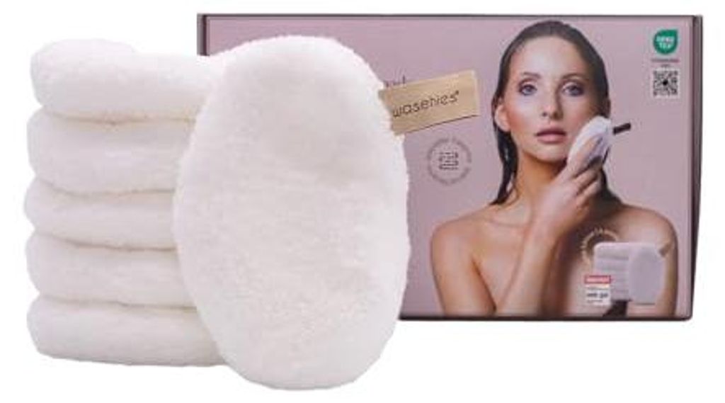 waschies 203000601 Waschbare Abschminkpads White Edition Produktbild 