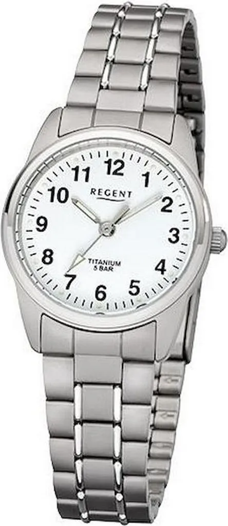 Montre Quartz Femme Regent pour le Quotidien en Titane Robuste