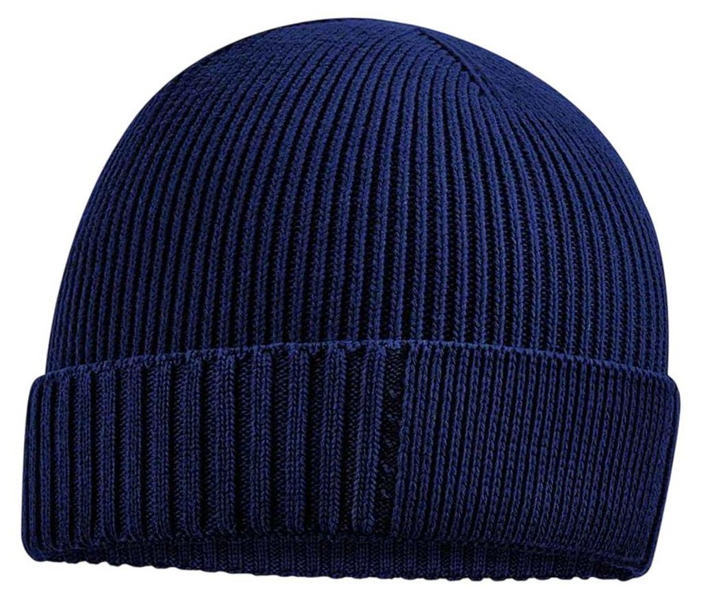 Beechfield - Mütze Technisierter Aufnäher FK1600 (Einheitsgröße) (Marineblau)