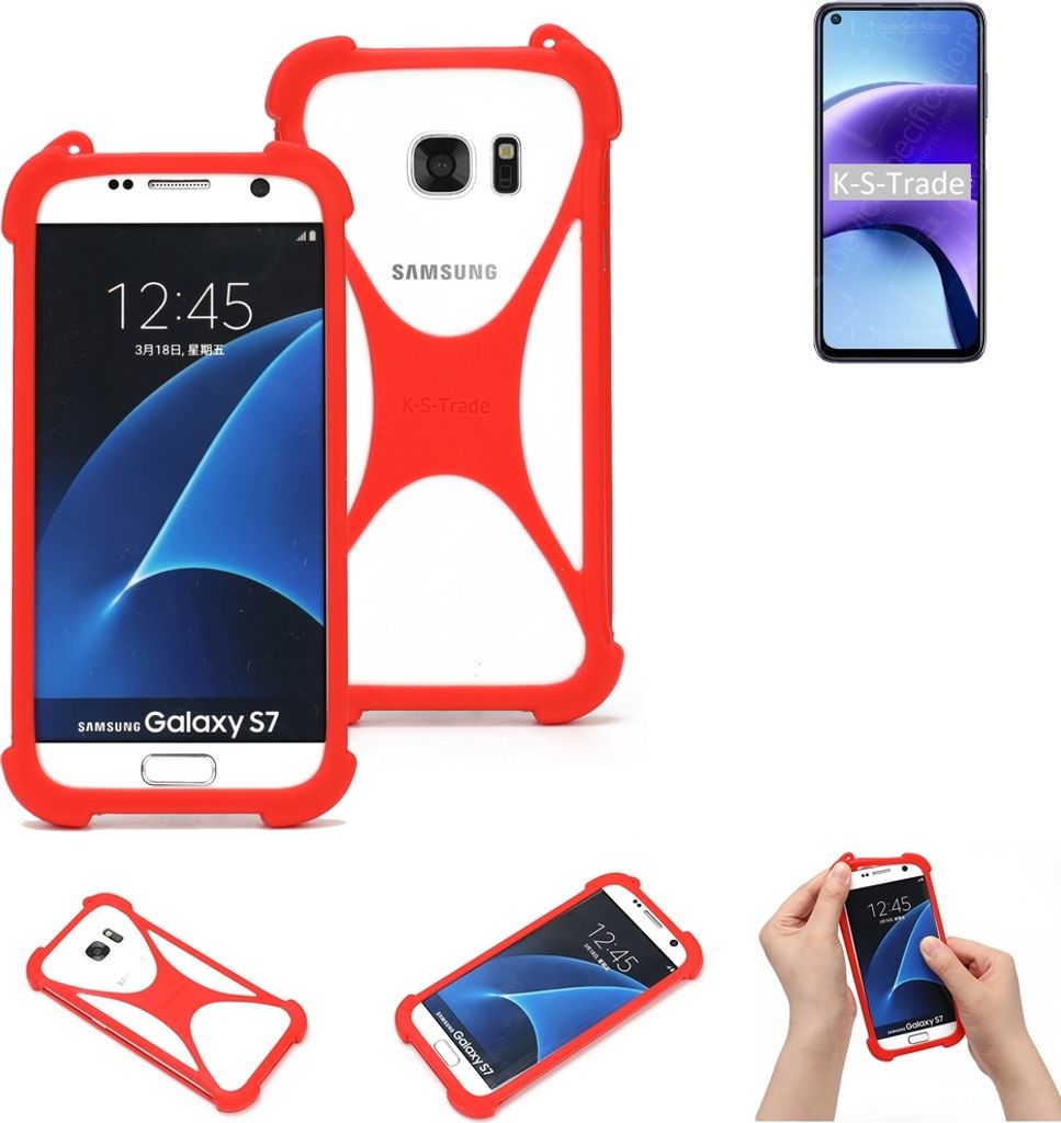 K-S-Trade Handy-Hülle kompatibel mit Xiaomi Redmi Note 9T Schutz-Hülle Bumper Silikon Schutz Hülle Cover Case Silikoncase Silikonbumper TPU