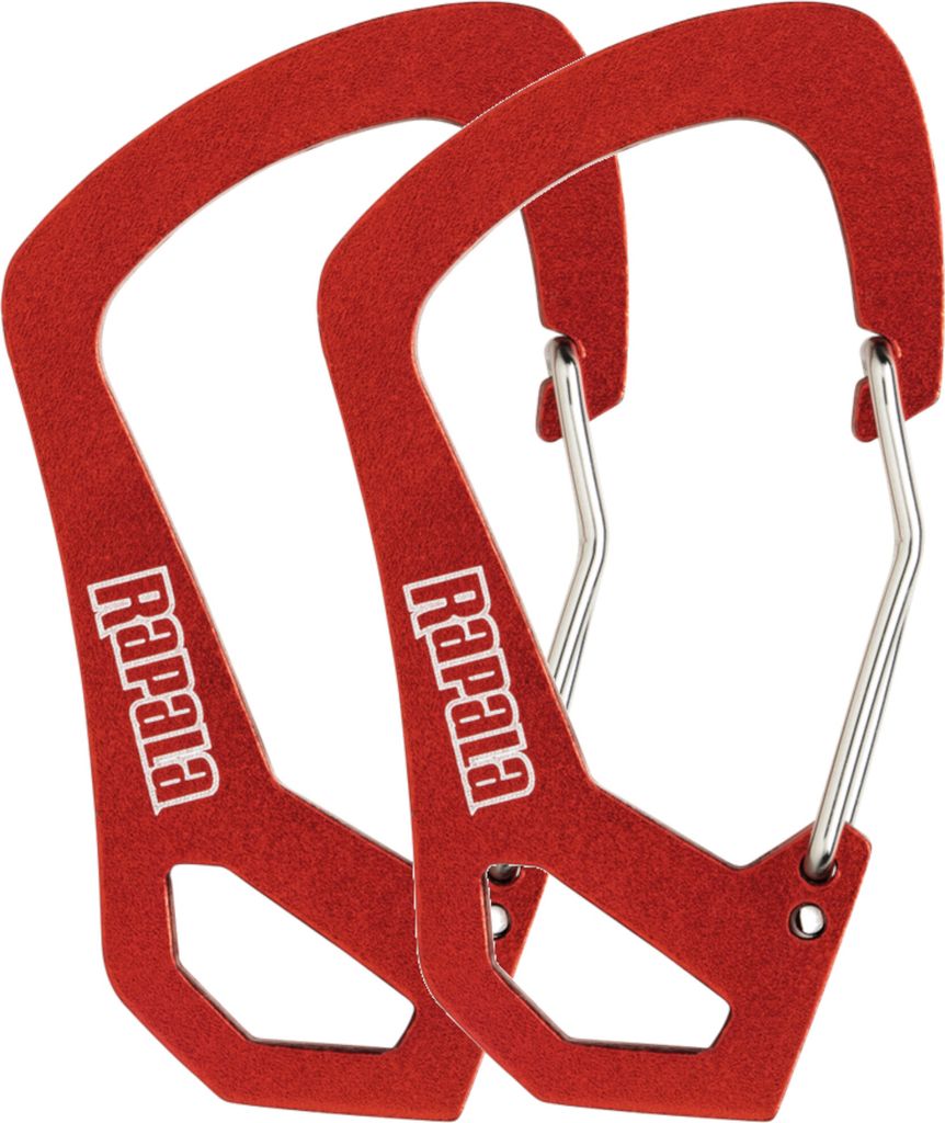 Rapala RCD Carabiner Karabinerhaken Rot 2 Stück