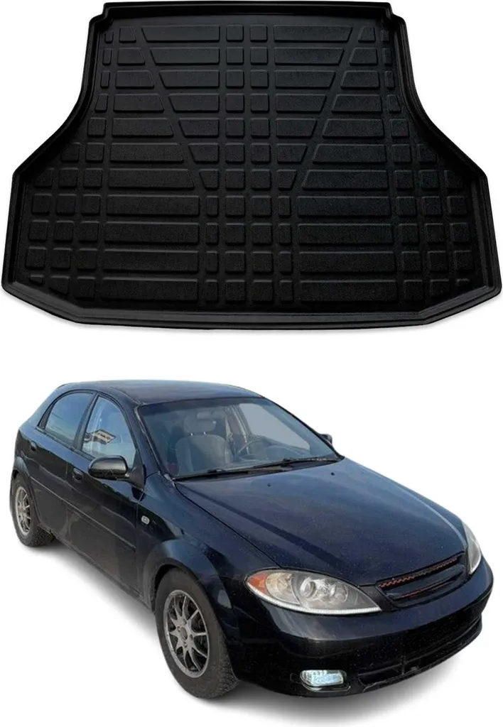 Protezione Bagagliaio Chevrolet Lacetti 2004-11 Gomma Anti-Odore e Sicura