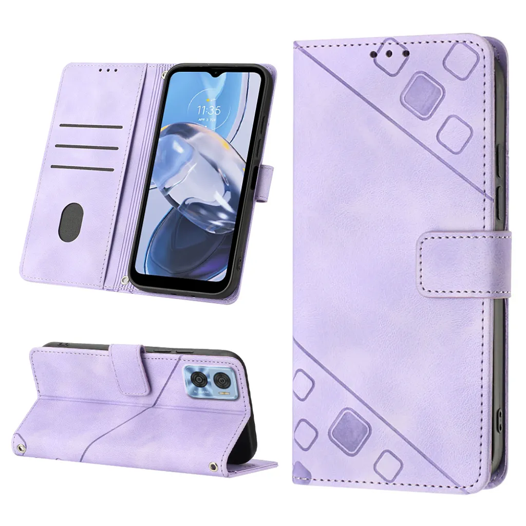 G04 Custodia per telefono semplice con scala a forma di cielo rosa per Motorola Moto G04 Cover  202192403
