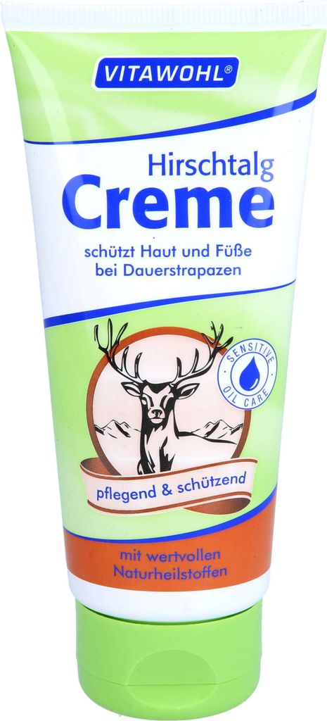 HIRSCHTALGCREME Mit 3% Urea – 100 Ml Creme Für Intensive Hautpflege