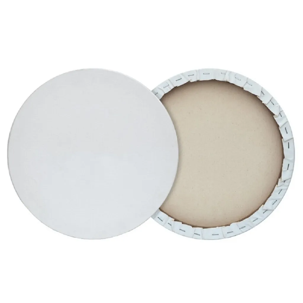 Tela Rotonda 50 cm Prezzo Basso - Pittura Cotone 280g pronta uso