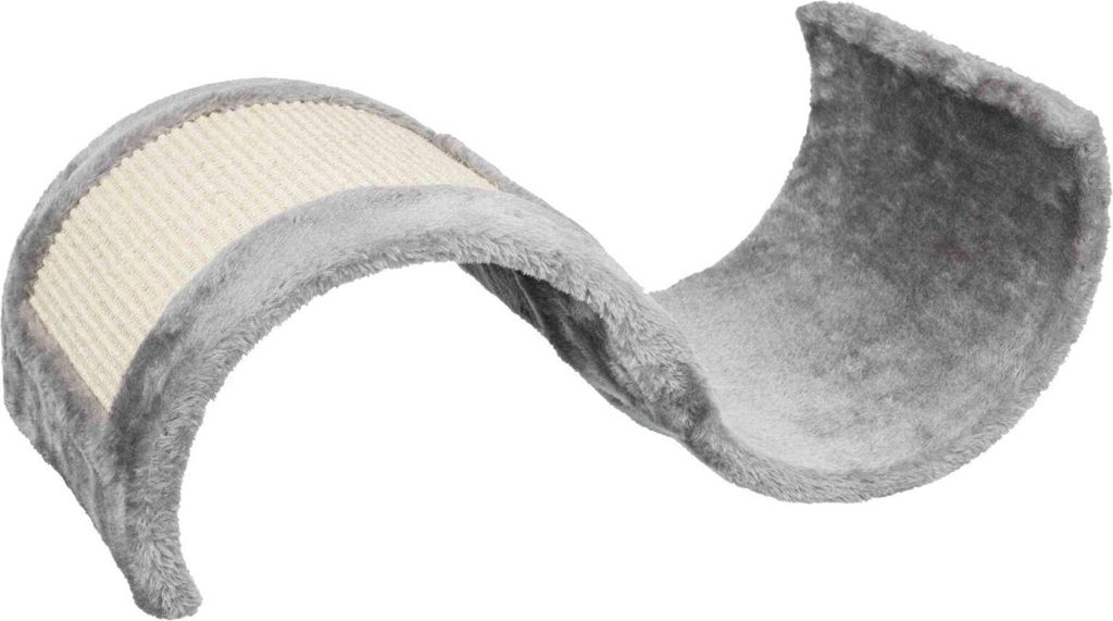 TRIXIE Kratzwelle Wavy - grau - 29 × 18 × 50 cm