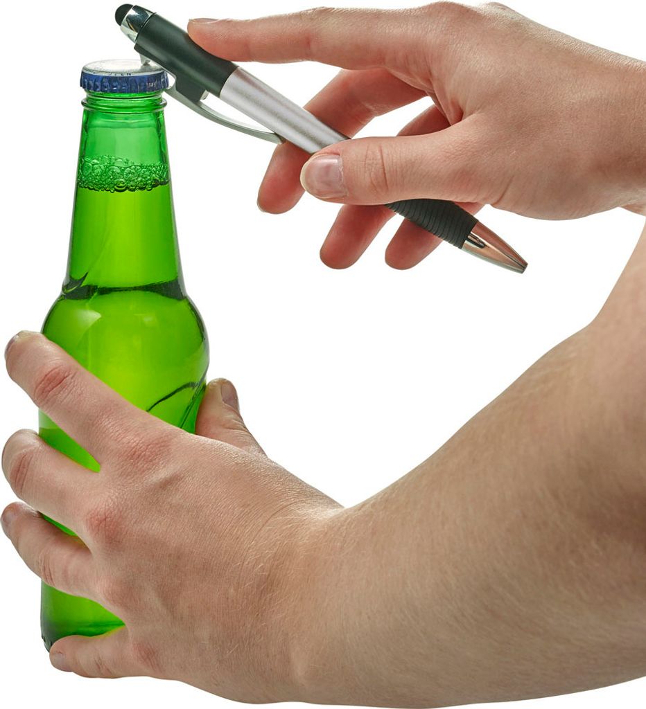 Multifunktions Kugelschreiber Kuli Stift mit Flaschenöffner Produktbild 