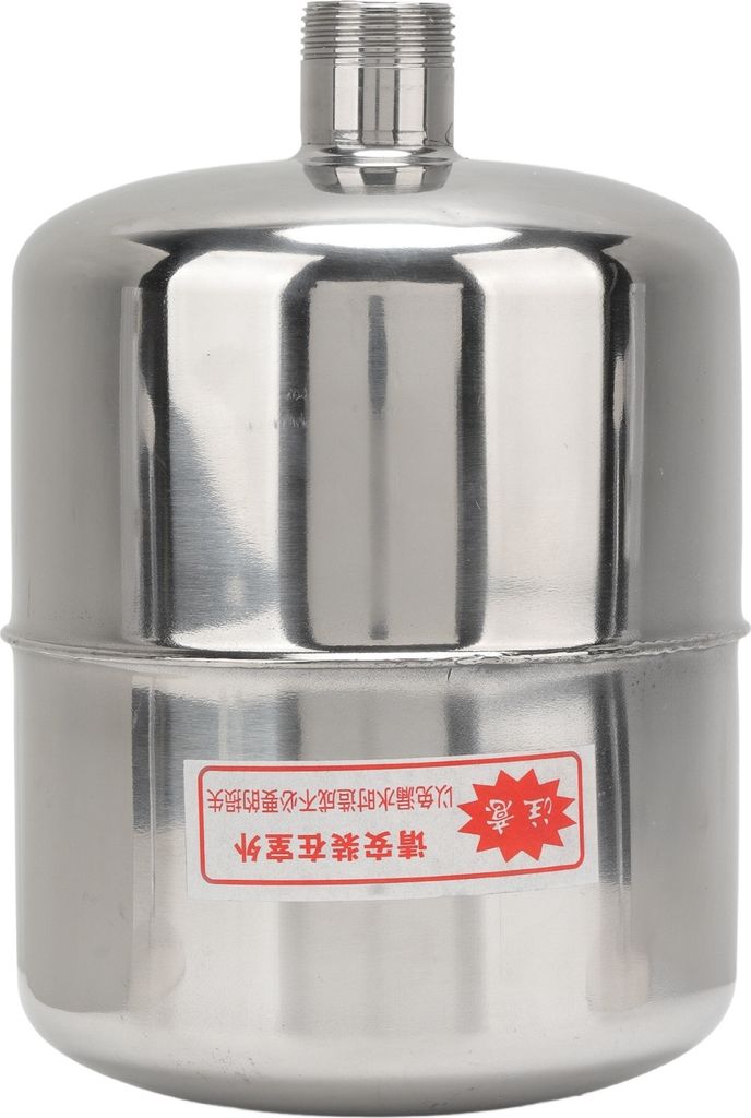 Druckbehälter aus Edelstahl, 2 l, leckagefrei, robustes Zubehörteil für Wasserpumpe