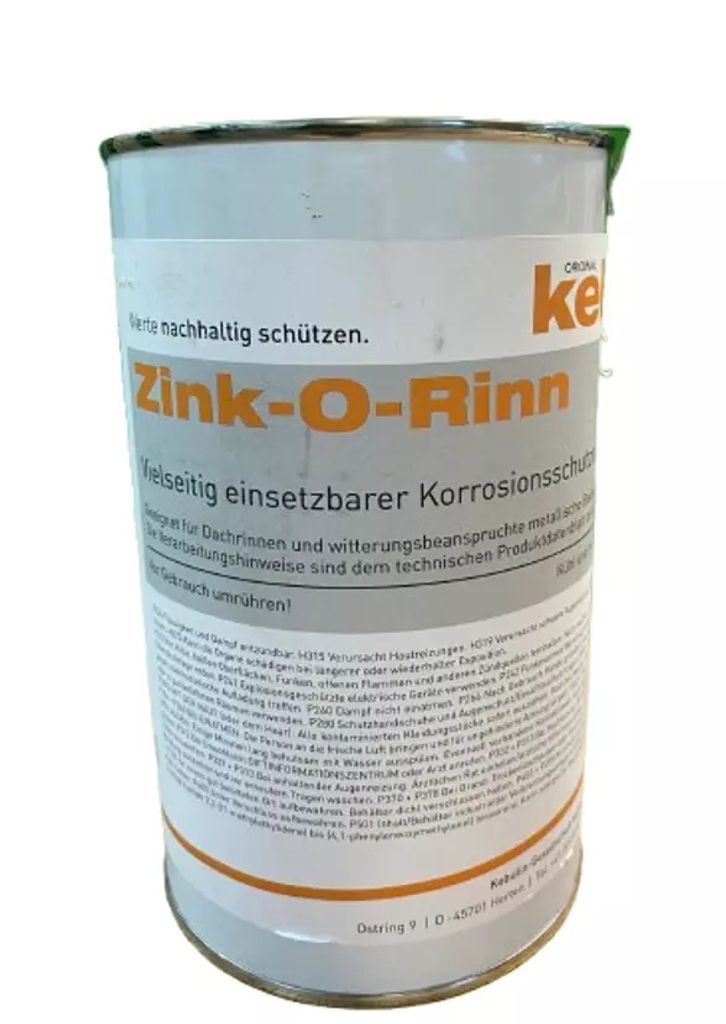 Zink-O-Rinn Kebu Korrosionsschutzanstrich Dachrinnenschutz Produktbild 