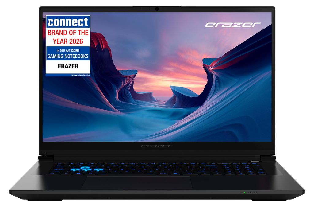 ERAZER Defender 17 P10 17,3" 144 Hz Full HD Gaming Laptop - Produktbild 