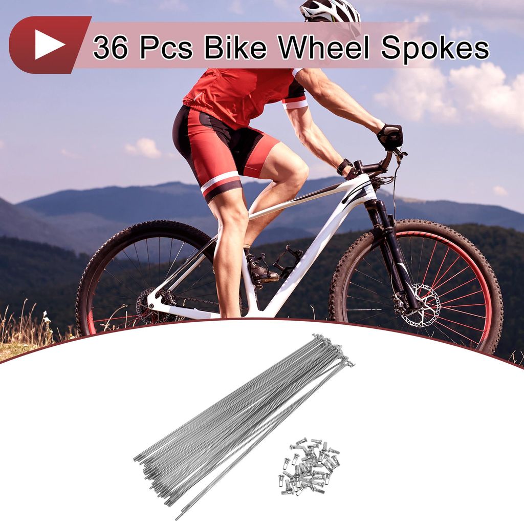 36 Set 12G Fahrradspeichen 275mm Fahrradradspeichen 45 Produktbild 