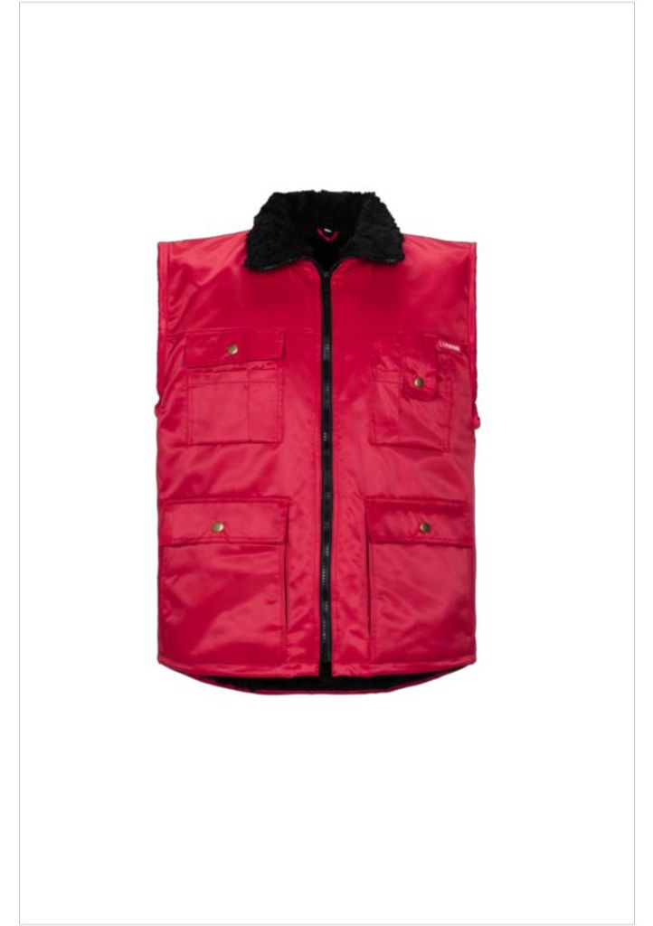 PLANAM Arbeitsweste GLETSCHER Winterweste Gr. XXXL rot 0343 Produktbild 