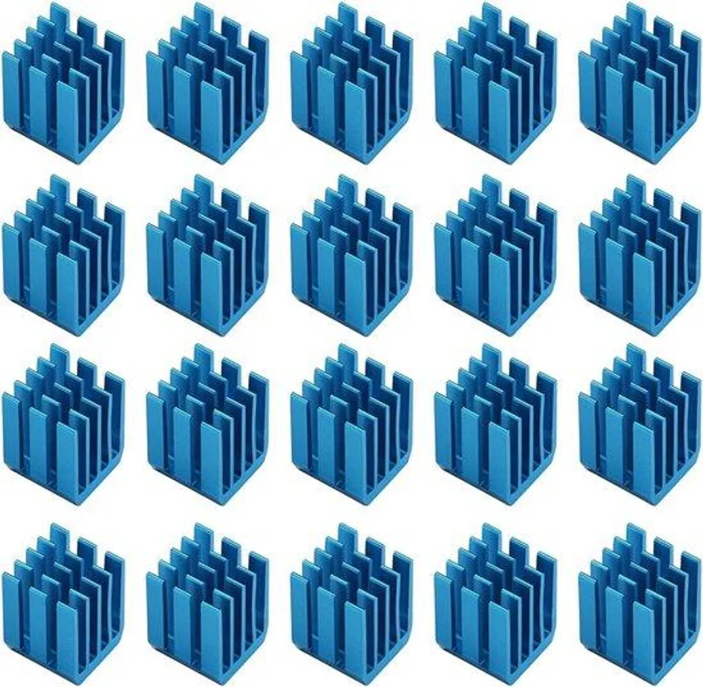 Composant de Réglage pour Plateau Impression 3D Bleu 9x9x12mm - 20pcs
