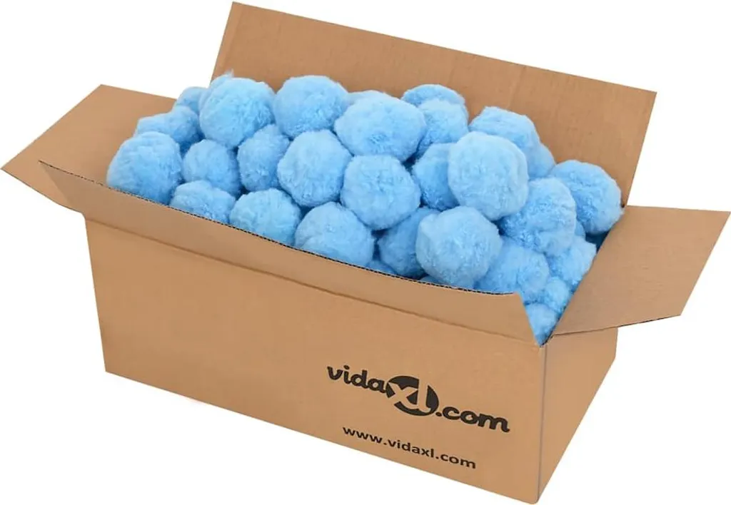 Piscina Sicura per Bambini con Sfere Filtranti vidaXL Blu 2100g
