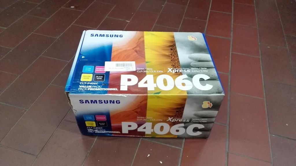 Samsung CLT-P406C 4er-Pack Cyan/Magenta/Gelb/Schwarz Produktbild 