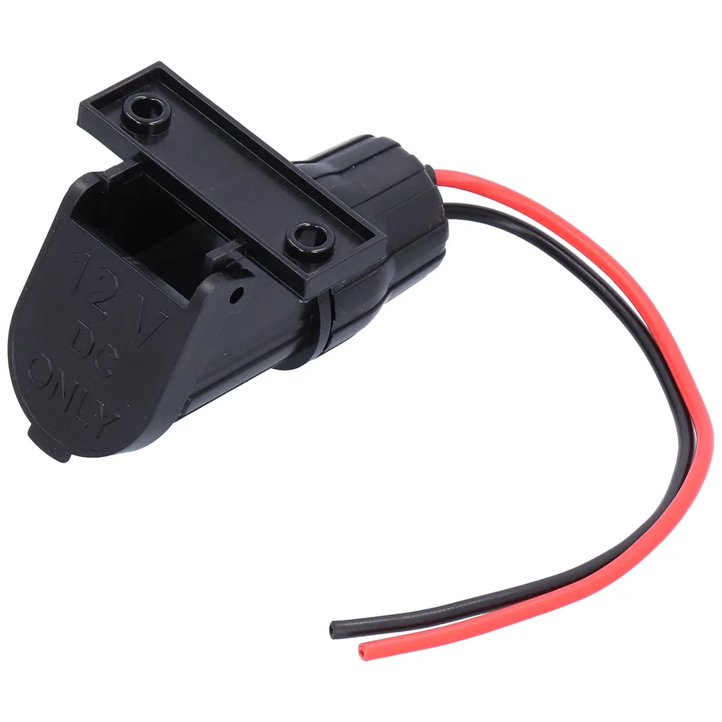Alimentazione 12V Supplementare per Camper e Moto - Supporto Plastica