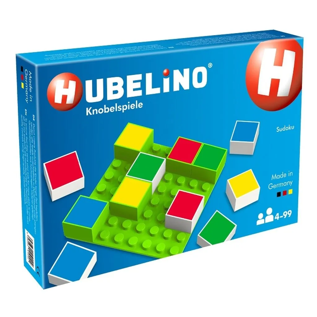 Hubelino Sudoku coloré - Briques de construction compatibles et robustes