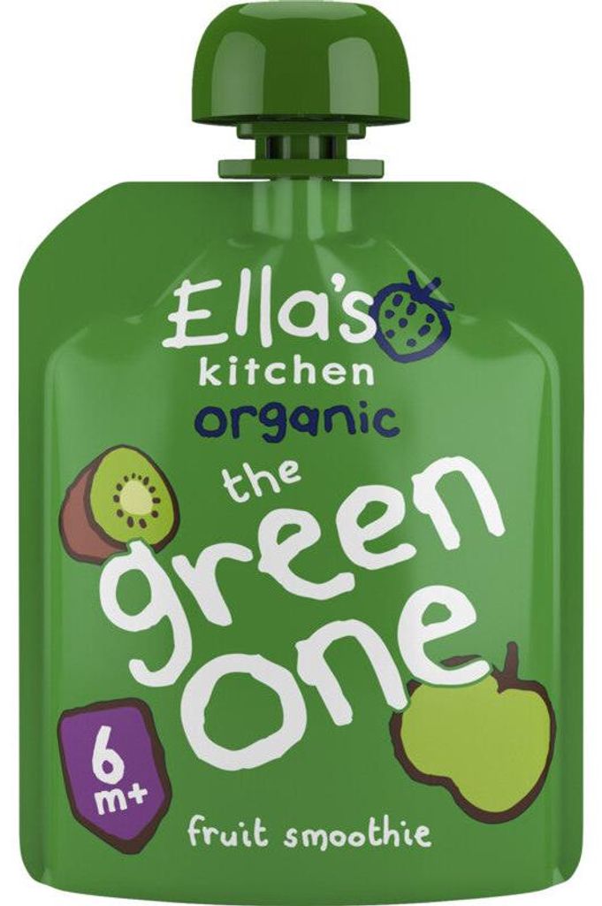 Ella's Kitchen ovocné smoothie Green One 90 ml,detská Obrázok produktu 