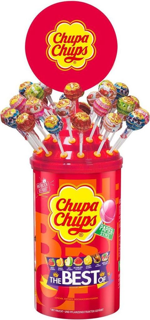 Chupa Chups Lollipops Lutscher The Best Of Sortiment 100 Produktbild 
