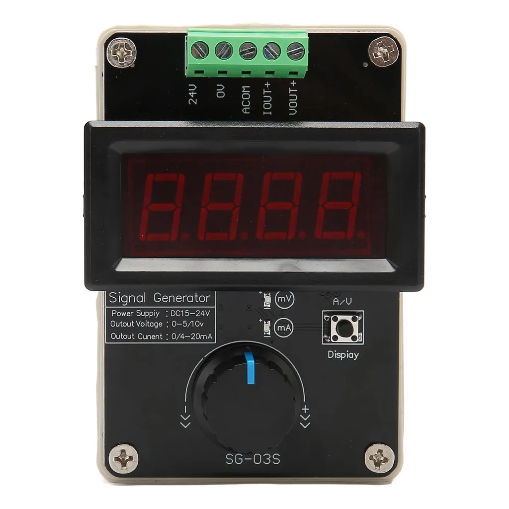 Simulateur analogique de tension courant pour réglage de capteurs PLC - 2