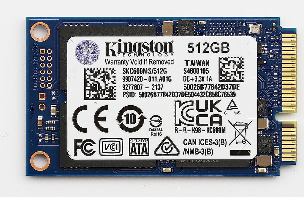 Kingston KC600 - Pevný disk - 512 GB - SATA 6 Gb/s Obrázok produktu 