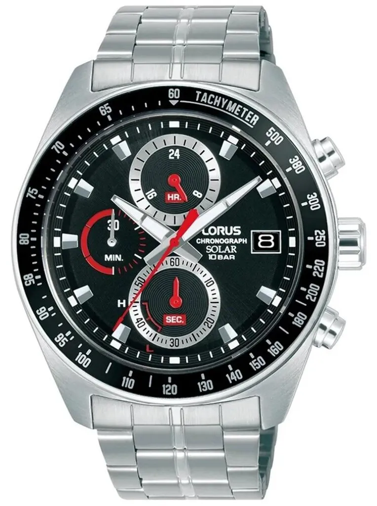 Plus de Pile avec la Montre Solaire Lorus RZ615AX9 : Fiabilité Totale