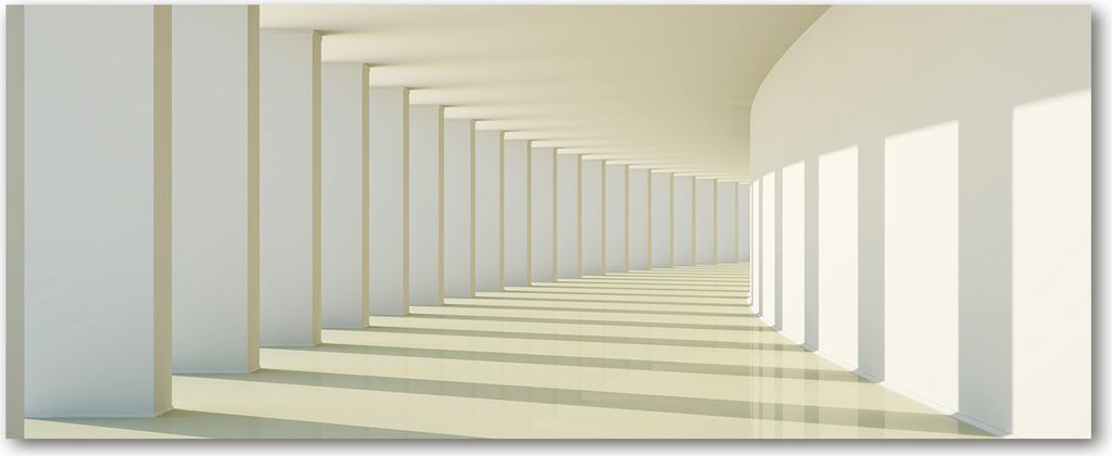 Tulup Glas-Bild Wandbild aus Glas - 125x50 - Wandkunst - Wandbild hinter gehärtetem Sicherheitsglas - Dekorative Wand für Küche & Wohnzimmer -...