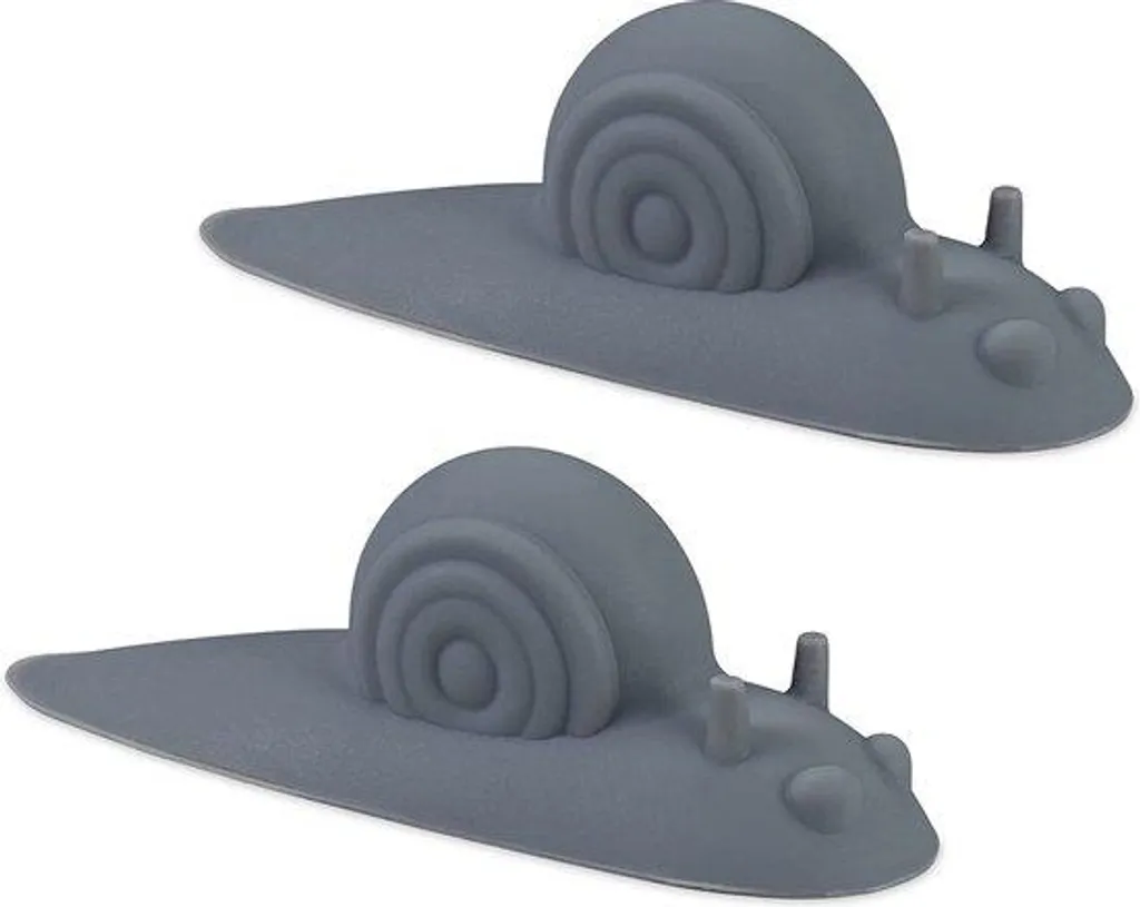 Butée de porte motif animal noir pour chambre d'enfant - Anti-claquement 9cm