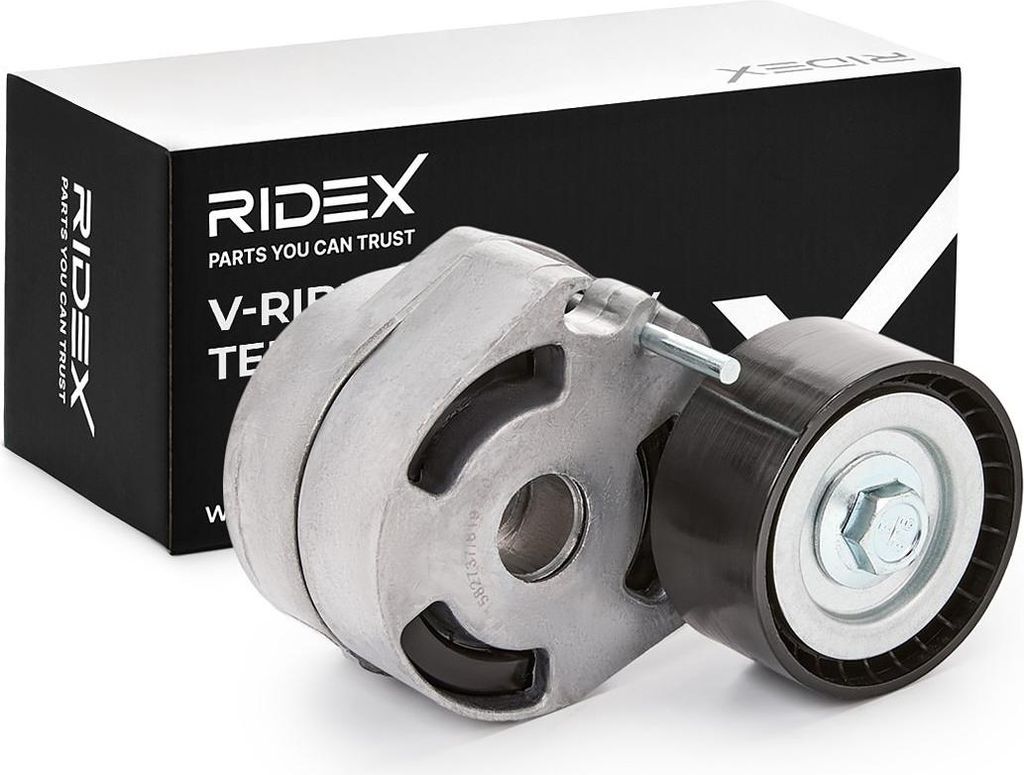 RIDEX 310T0046 Spannrolle Keilrippenriemen 55mm für FORD Fiesta Mk5 Schrägheck (JH1, JD1, JH3, JD3) FUSION (JU) Fiesta Mk5 Kastenwagen für CITROËN