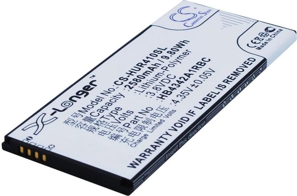 Akku für Huawei Y6 (equ.HB4342A1RBC) 2580mAh, Li-pol Produktbild 
