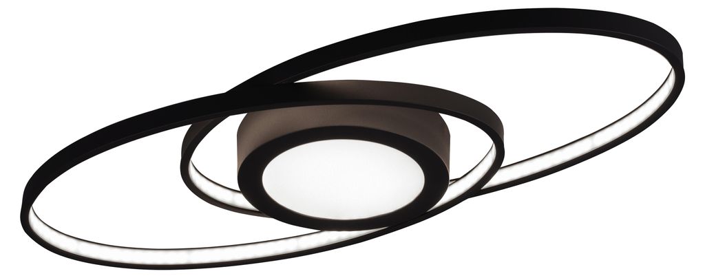 Lampa sufitowa nowoczesna wbudowany LED GALAXY antracyt RL Zdjęcie produktu 