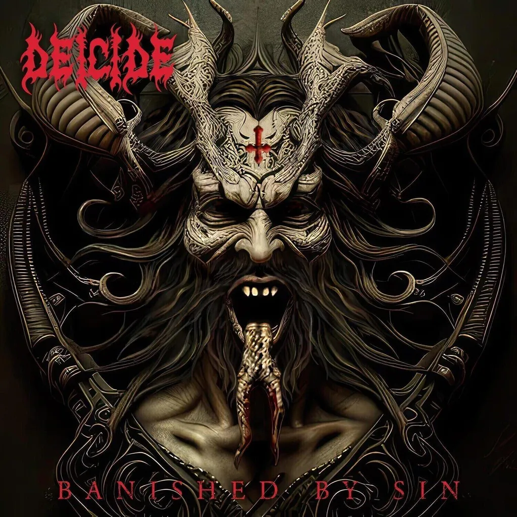Vinyle Doré Deicide Banished By Sin - Pressage Collector Opaque 12 Pouces