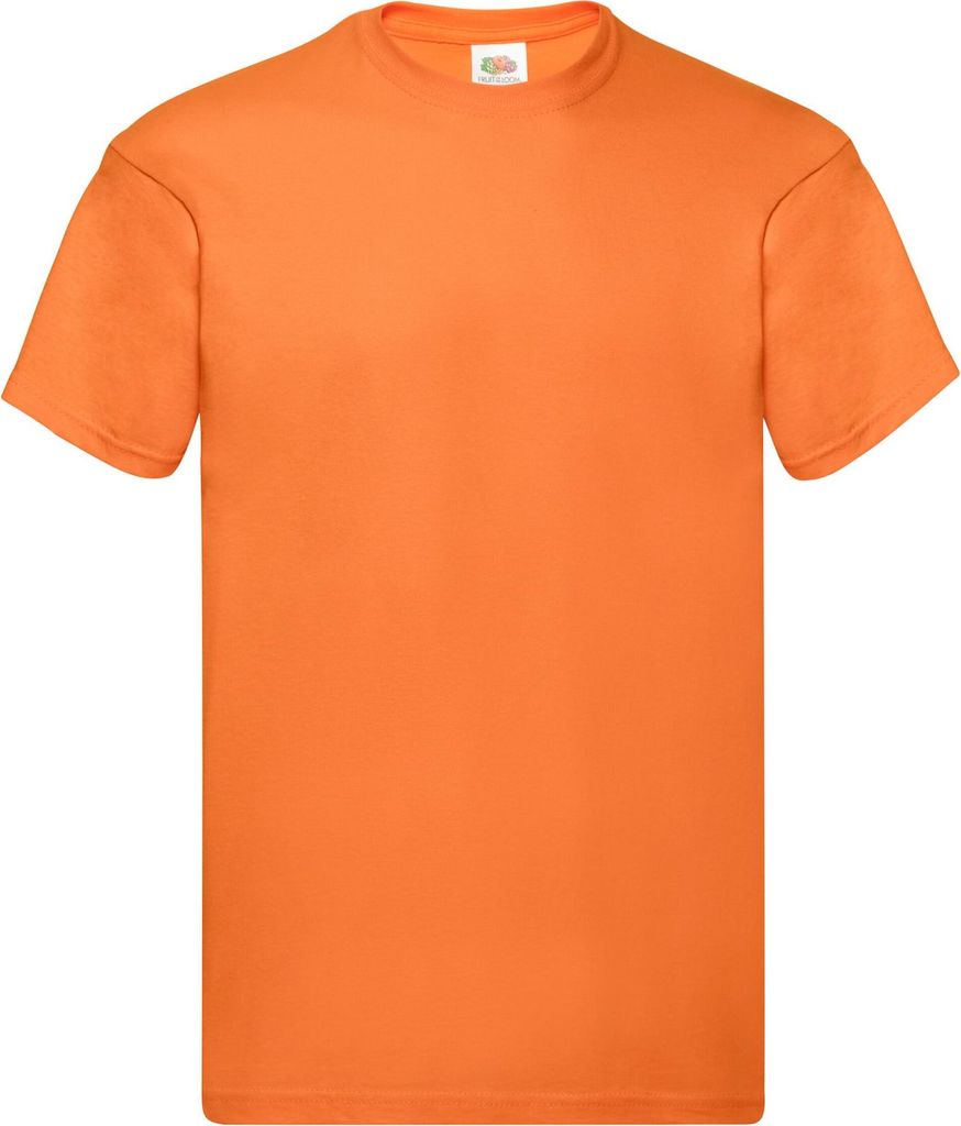 Fruit of the Loom - "Original" T-Shirt für Herren FK2910 (XL) (Orange)