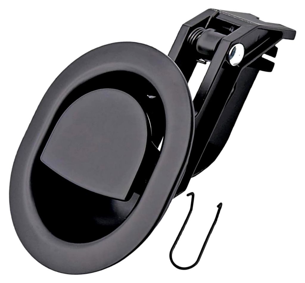 Ersatzgriff für Sofa Recliner - Einfache Installation für Liegesessel - Funktionale Möbelbeschläge für Massage- und Relaxsessel in Schwarz